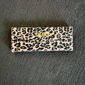 Quay Australia Leopard Print Glasses Case